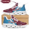 West Ham United FC Individueller Name Blau Rot Max Soul Schuhe