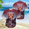 West Ham United FC Kokosnussbaum Strand Baseball Trikot