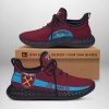 West Ham United FC Rot Blau Reze Turnschuhe