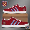 West Ham United FC Rot Blau Stan Smith Schuhe