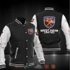 West Ham United FC Schwarz Grau Collegejacke