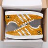 Wolverhampton Wanderers FC Besonders Gelb Weiß Stan Smith Schuhe V2