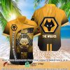 Wolverhampton Wanderers FC Besonders Stil Hawaiihemd