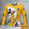 Wolverhampton Wanderers FC Individueller Name Mickey Kapuzenpullover
