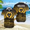 Wolverhampton Wanderers FC Kokosnussbaum Strand Hawaiihemd