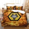 Wolverhampton Wanderers FC Logo Bettwäsche-Set