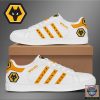 Wolverhampton Wanderers FC Weiß Gelb Stan Smith Schuhe V2