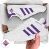 ACF Fiorentina Weiß Lila Stan Smith Schuhe