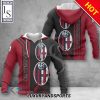 Bologna FC Rot Schwarz Kapuzenpullover