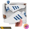 Empoli FC Weiß Blau Stan Smith Schuhe