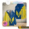 Hellas Verona FC Blau Gelb Reißverschluss-Hoodie V1