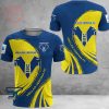 Hellas Verona FC Blau Gelb T-Shirt V2