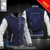 Hellas Verona FC Dunkel Blau Weiß Baseball Jacke