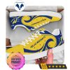 Hellas Verona FC Gelb Blau Stil Stan Smith Schuhe