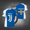 Juventus FC Bianconeri Blau Weiß T-Shirt
