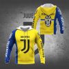 Juventus FC Bianconeri Gelb Blau Kapuzenpullover