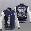 Juventus FC Dunkel Blau Eine Mannschaft Collegejacke