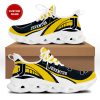 Juventus FC Individueller Name Gelb Schwarz Max Soul Schuhe