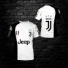 Juventus FC Jeep Weiß Schwarz T-Shirt