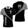 Juventus FC Neu Schwarz Grau Polo Hemd