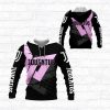 Juventus FC Schwarz Rosa Kapuzenpullover