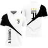 Juventus FC Weiß Schwarz Polo Hemd