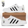 Juventus FC Weiß Schwarz Stan Smith Schuhe