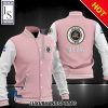 Spezia Calcio Rosa Weiß Baseball Jacke