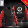 Spezia Calcio Schwarz Rot Collegejacke