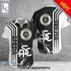 Spezia Calcio Schwarz Weiß Hawaiihemd