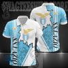 SS Lazio Licht Blau Weiß Polo Hemd V2