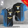 SS Lazio Schwarz Blau Hawaiihemd