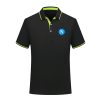 SSC Napoli Basic Schwarz Polo Hemd