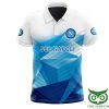 SSC Napoli Blau Hawaiian Polo Hemd