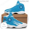 SSC Napoli Blau Weiß Air Jordan 13 Schuhe V2