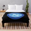 SSC Napoli Dunkel Logo Fleecedecke