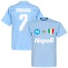 SSC Napoli Ferrara 2 Team Tee Himmel T-Shirt