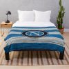 SSC Napoli Grau Blau Fleecedecke