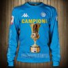 SSC Napoli Licht Blau Campioni Sweatshirt