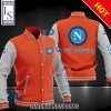 SSC Napoli Orange Gray Collegejacke