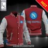 SSC Napoli Rot Gray Collegejacke