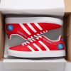 SSC Napoli Rot Weiß Streifen Stan Smith Schuhe