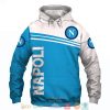 SSC Napoli Weiß Blau Kapuzenpullover V12