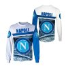SSC Napoli Weiß Blau Logo Sweatshirt