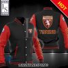 Torino FC Schwarz Rot Collegejacke