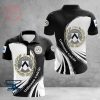 Udinese Calcio Schwarz Weiß Polo Hemd