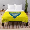 US Lecce Gelb Fleecedecke