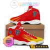 US Lecce Rot Gelb Air Jordan 13 Schuhe