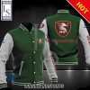 US Salernitana Grün Weiß Collegejacke