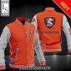 US Salernitana Orange Weiß Collegejacke